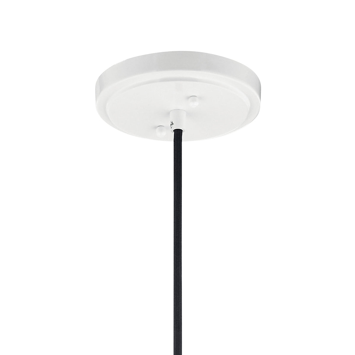 Canopy for the Zailey™ 9" 1 Light Pendant in White on a white background