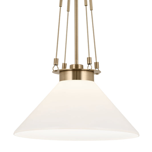 KICHLER Albers 52581 18.25" 1 Light Pendant