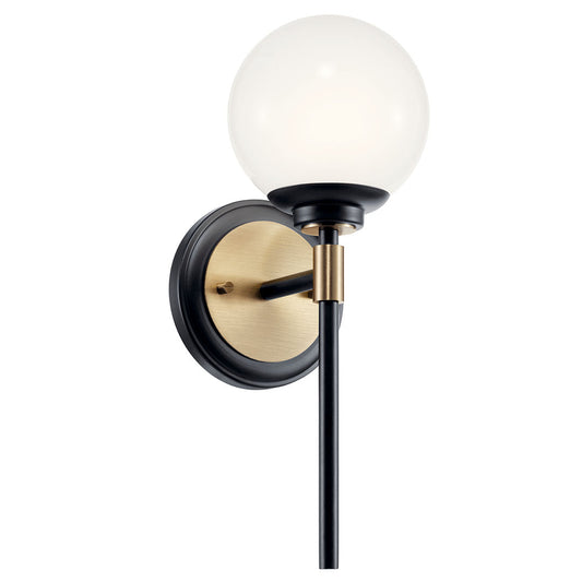KICHLER Benno 55170 1 Light Vanity with Frosted Glass