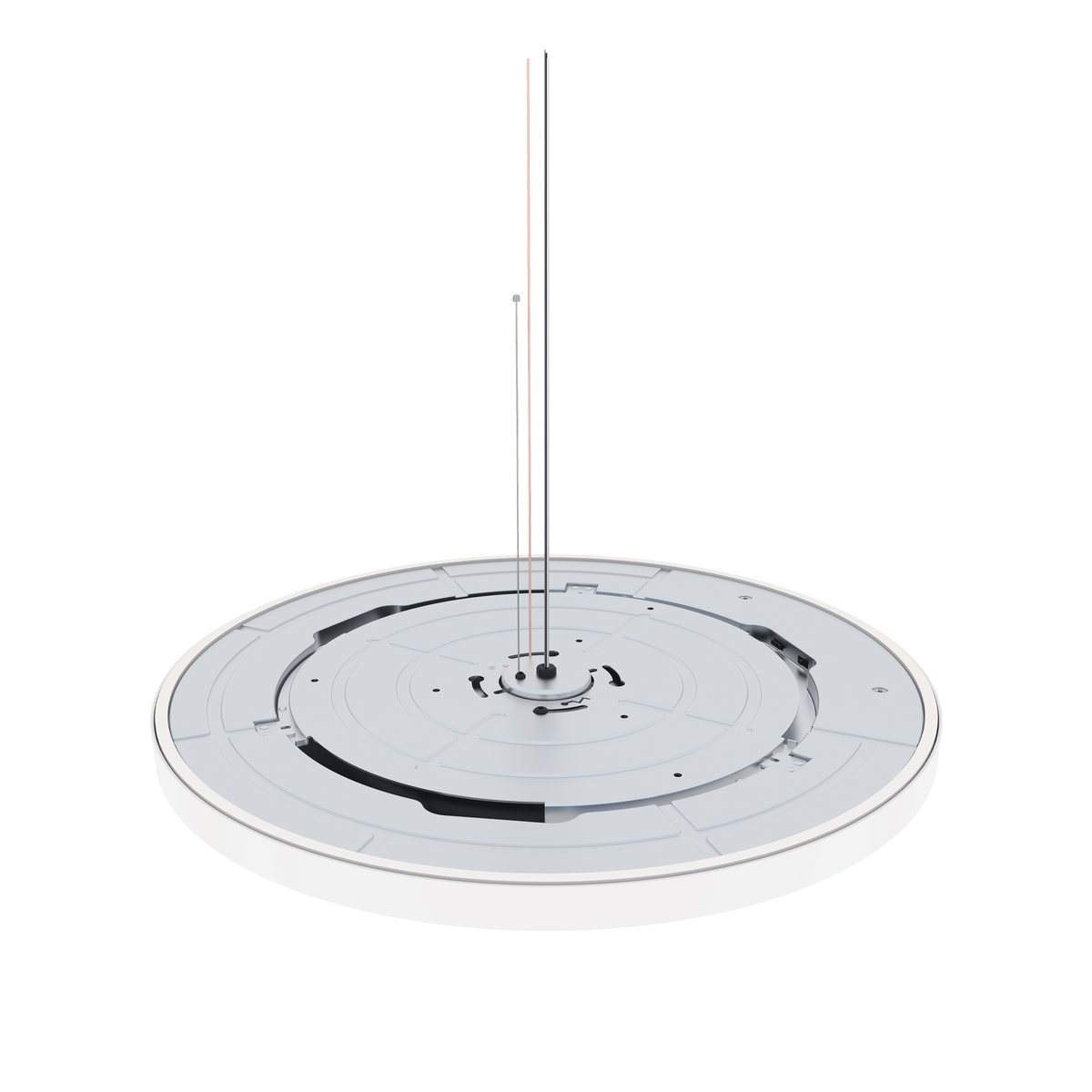 Luxrite LR23538 19" Round Slim Surface Mount Selectable CCT + Wattage