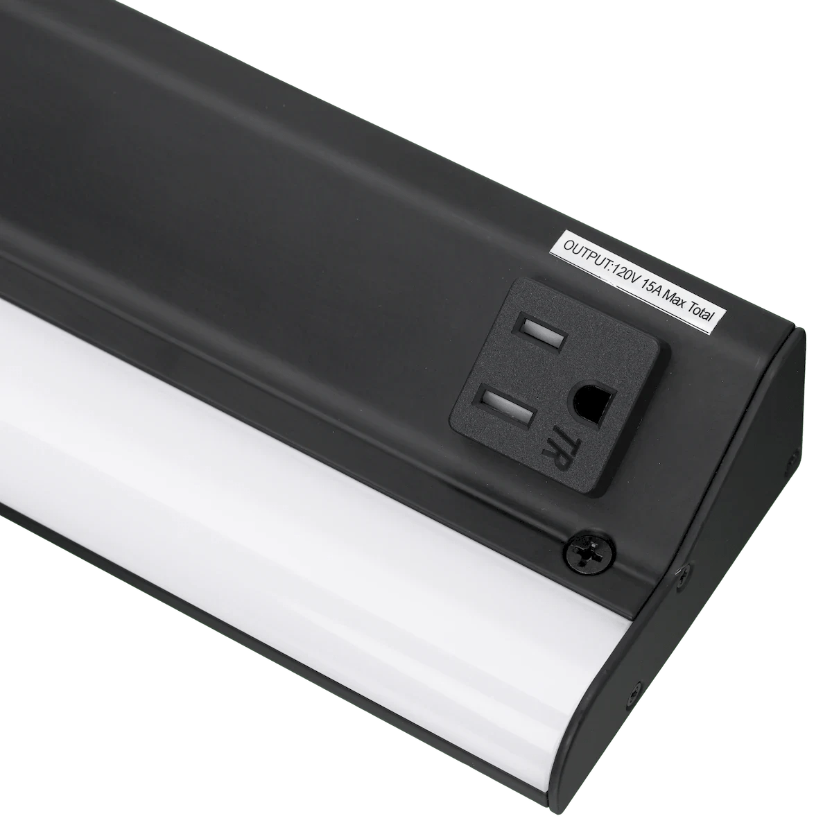 AML - UCR - 5CCT - 8 - BKAmerican Lighting LED Courant Undercabinet LED With Power Strip
