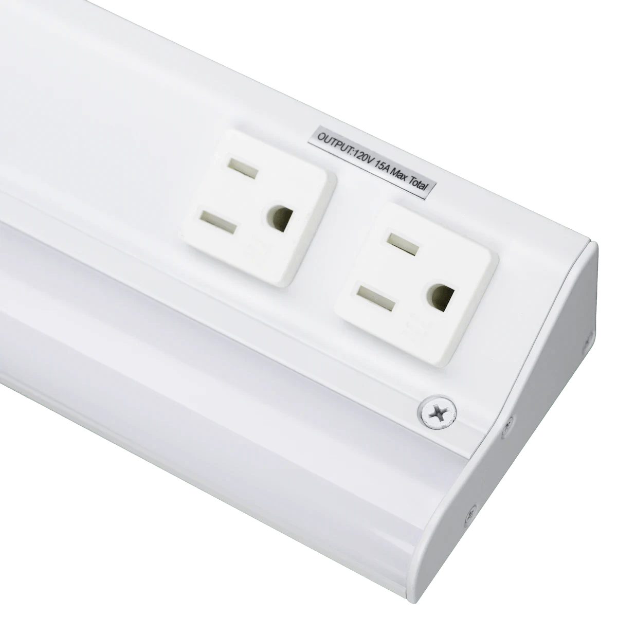 AML - UCR - 5CCT - 8 - BKAmerican Lighting LED Courant Undercabinet LED With Power Strip