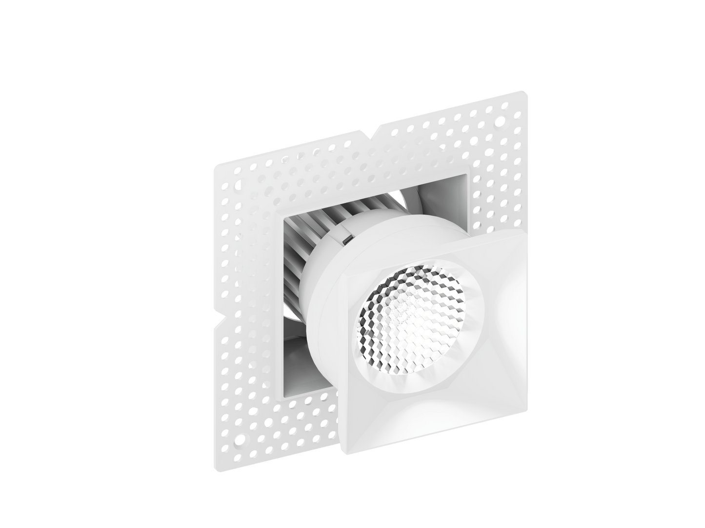 AML - RHYM - DL3Q - 15 - 36 - THNC - 5CCT - WHAmerican Lighting RHYM - DL3Q - 15 Rhyme 3" 15W Deep Baffle Square Downlight