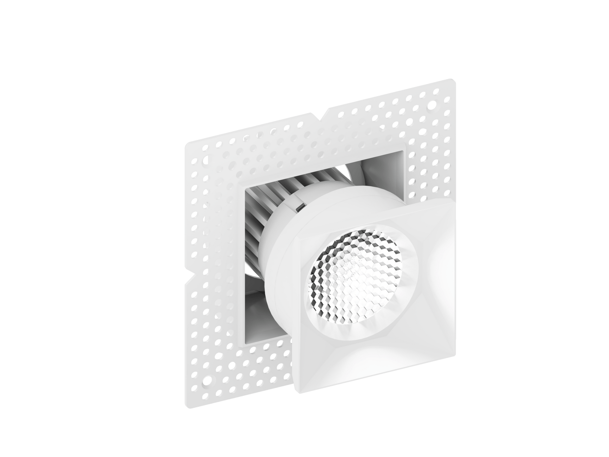 AML - RHYM - DL3Q - 15 - 36 - THNC - 5CCT - WHAmerican Lighting RHYM - DL3Q - 15 Rhyme 3" 15W Deep Baffle Square Downlight