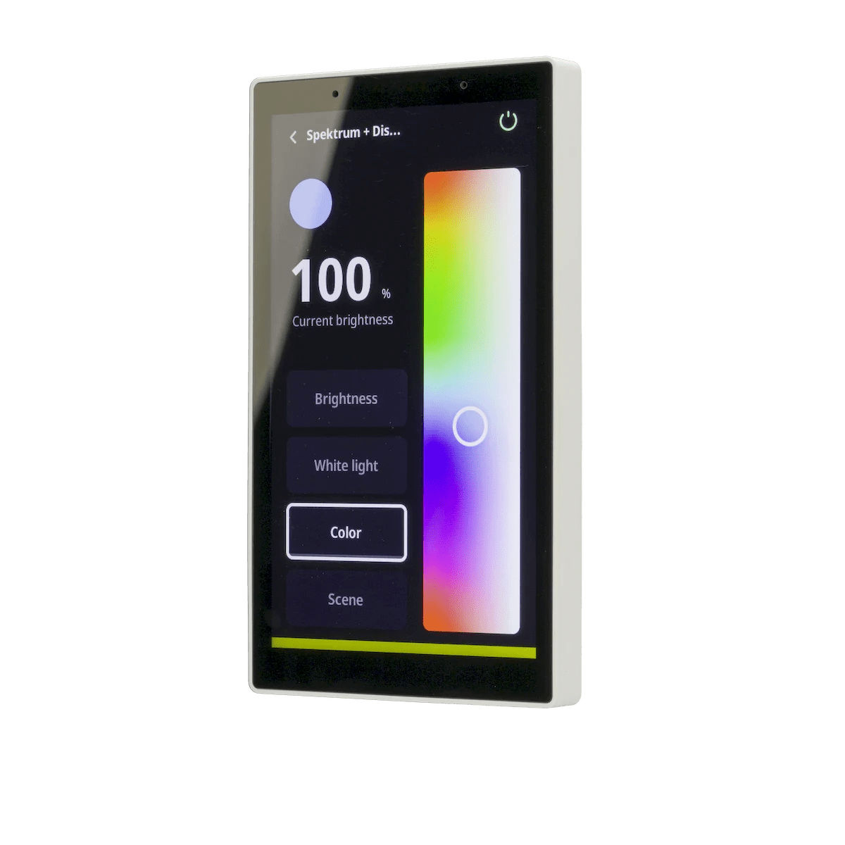 AML - SPKPL - CTRL - 5American Lighting SPKPL - CTRL - 5 Spektrum+ 5 Inch Touch Screen Wall Mount Control Panel