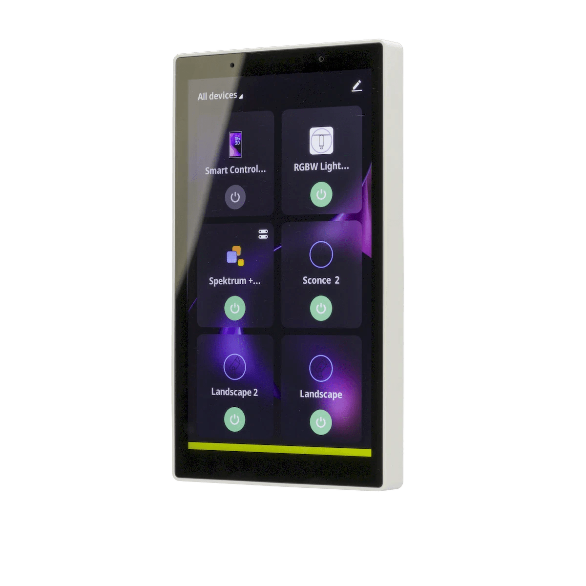 AML - SPKPL - CTRL - 5American Lighting SPKPL - CTRL - 5 Spektrum+ 5 Inch Touch Screen Wall Mount Control Panel