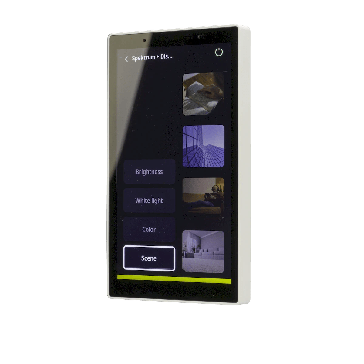 AML - SPKPL - CTRL - 5American Lighting SPKPL - CTRL - 5 Spektrum+ 5 Inch Touch Screen Wall Mount Control Panel