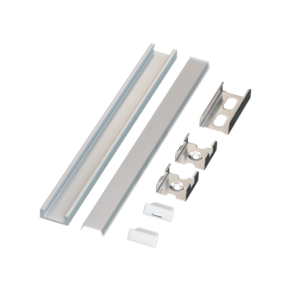 AML - PE - UNVMINI - 2M - BNDL1American Lighting Universal/Mini 1 Meter (3' 3") Universal Aluminum Channel
