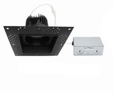 ASD - CD - TS - 4D15AC - WHASD Lighting ASD - CD - TS - 4D15AC 4" LED 15W Square Trimless Downlight Selectable CCT