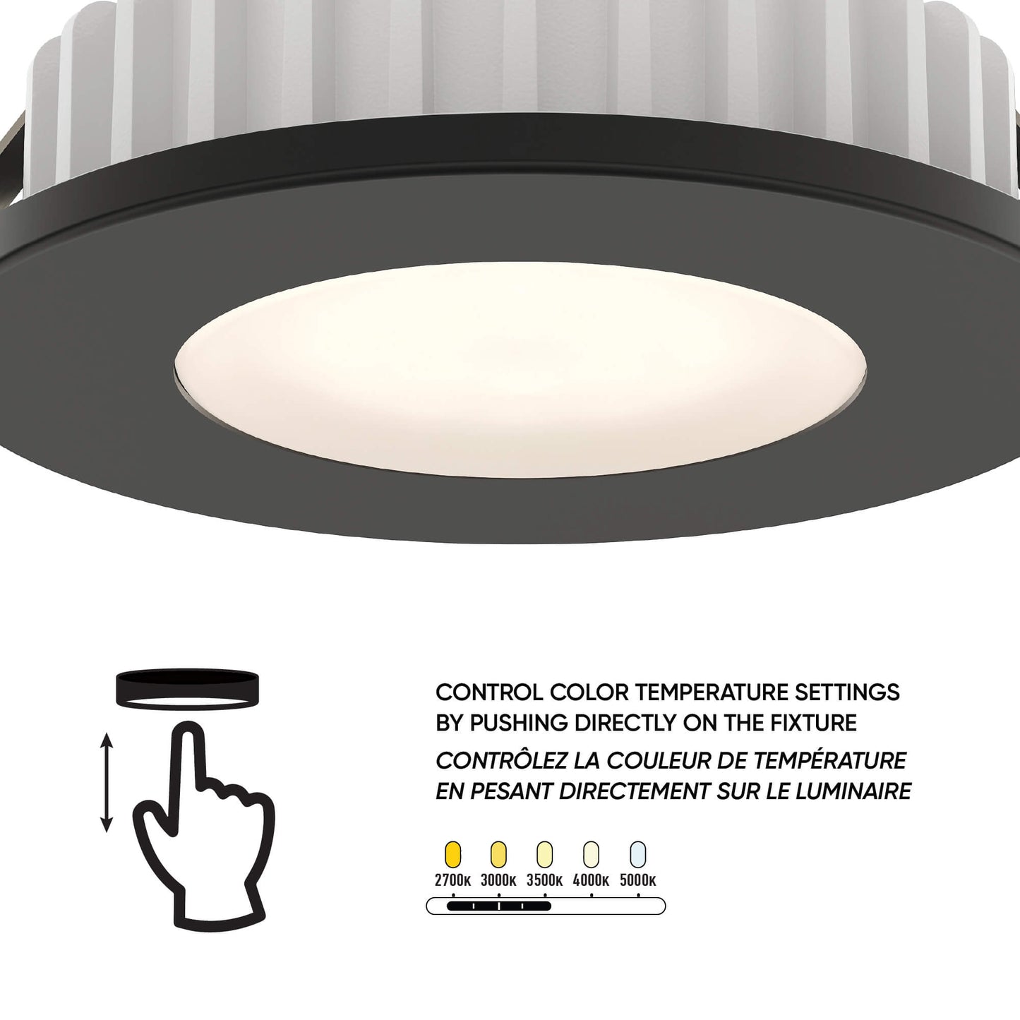 DALS-4024R-CC-GDDals Lighting 4024R - CC 4W 24V LED Puck Light Selectable CCT