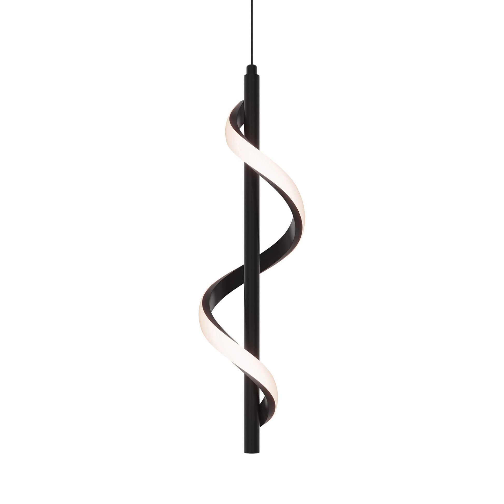DALS - BRPD18 - CC - BKDals Lighting BRPD18 - CC Spin 18″ 18W LED Pendant Selectable CCT