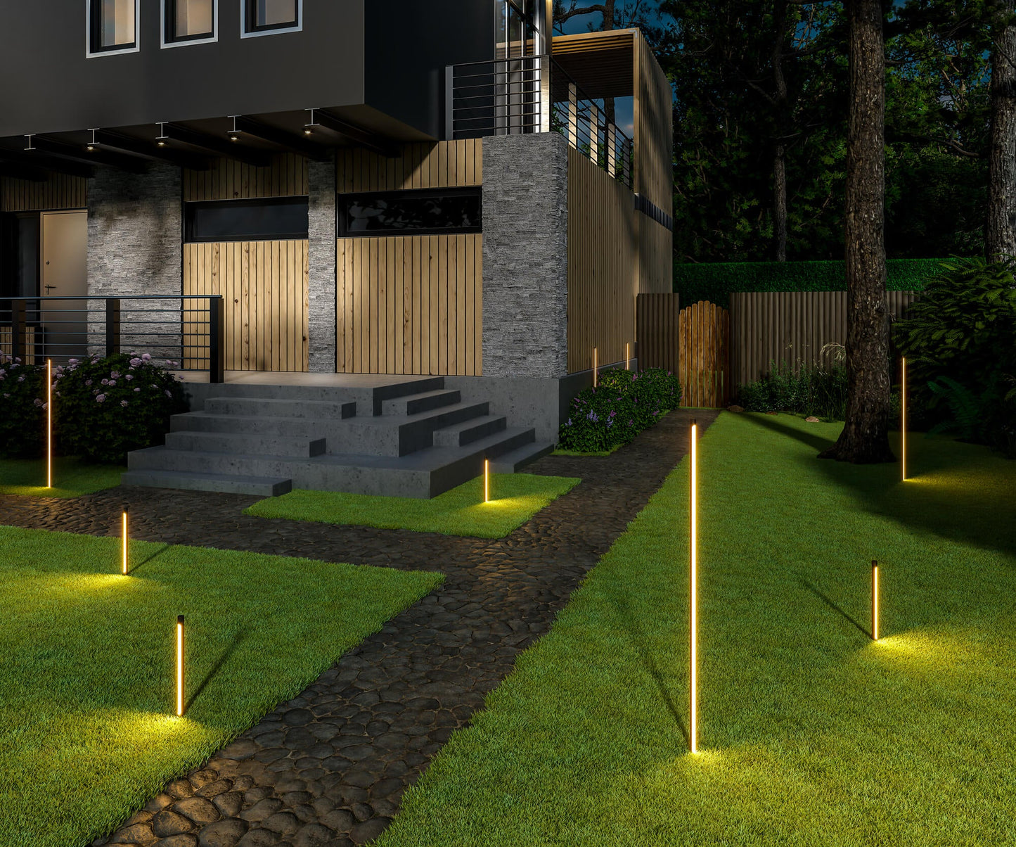 DALS - DCP - STK50Dals Lighting DCP - STK50 12W 50" Smart Pathway Light RGBTW