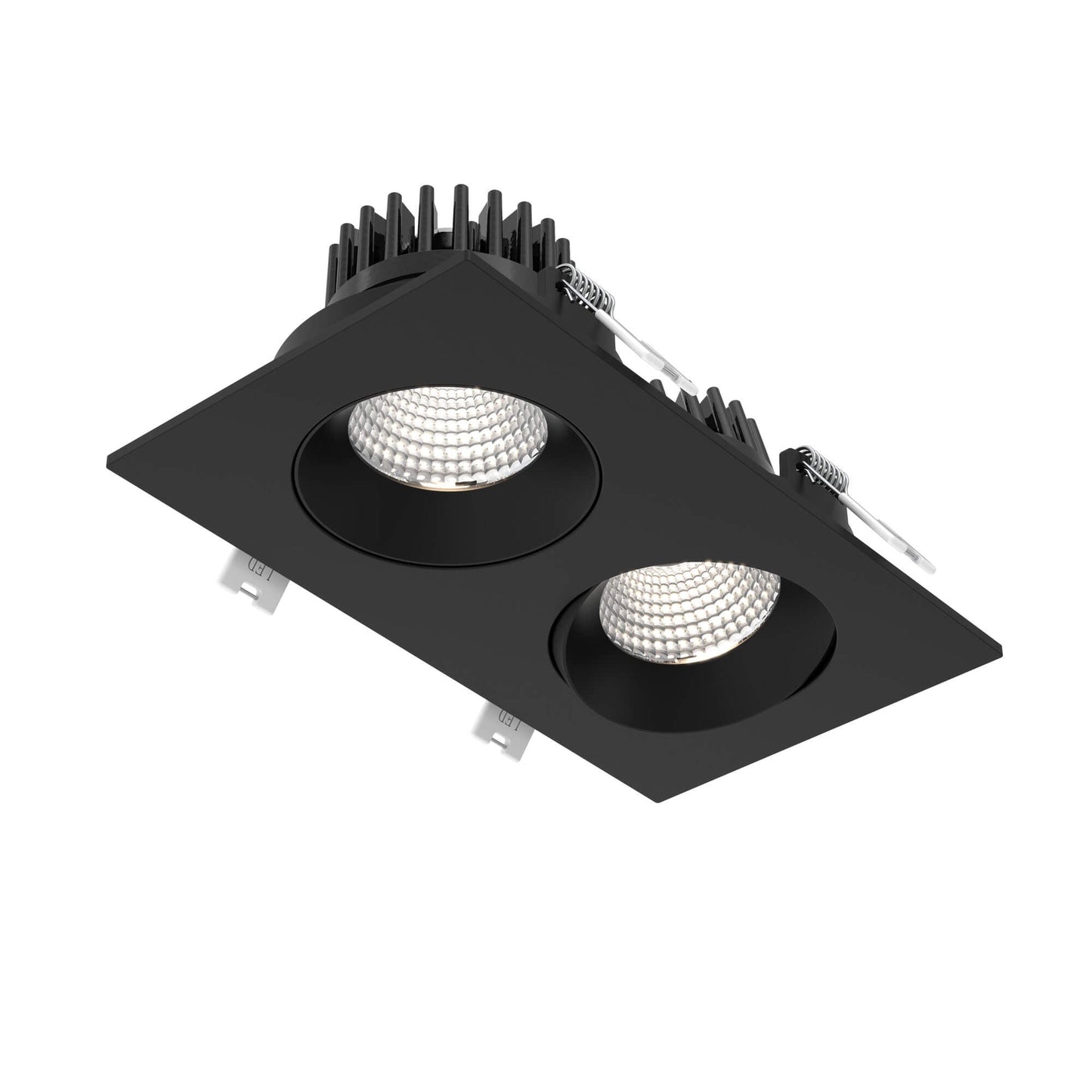 DALS - GBR35 - CC - DUO - BKDals Lighting GBR35 - CC - DUO 3.5” 24W Double Regressed Gimbal Downlight Selectable CCT