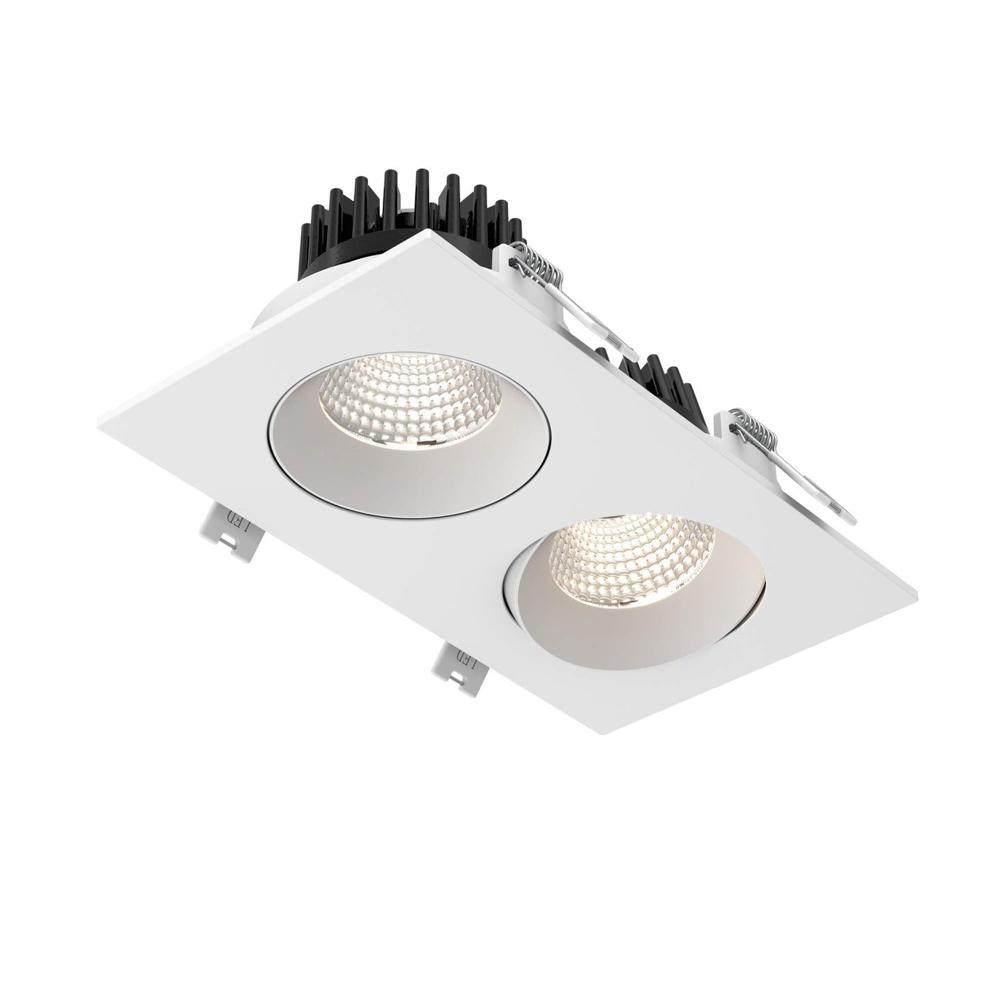 DALS - GBR35 - CC - DUO - WHDals Lighting GBR35 - CC - DUO 3.5” 24W Double Regressed Gimbal Downlight Selectable CCT