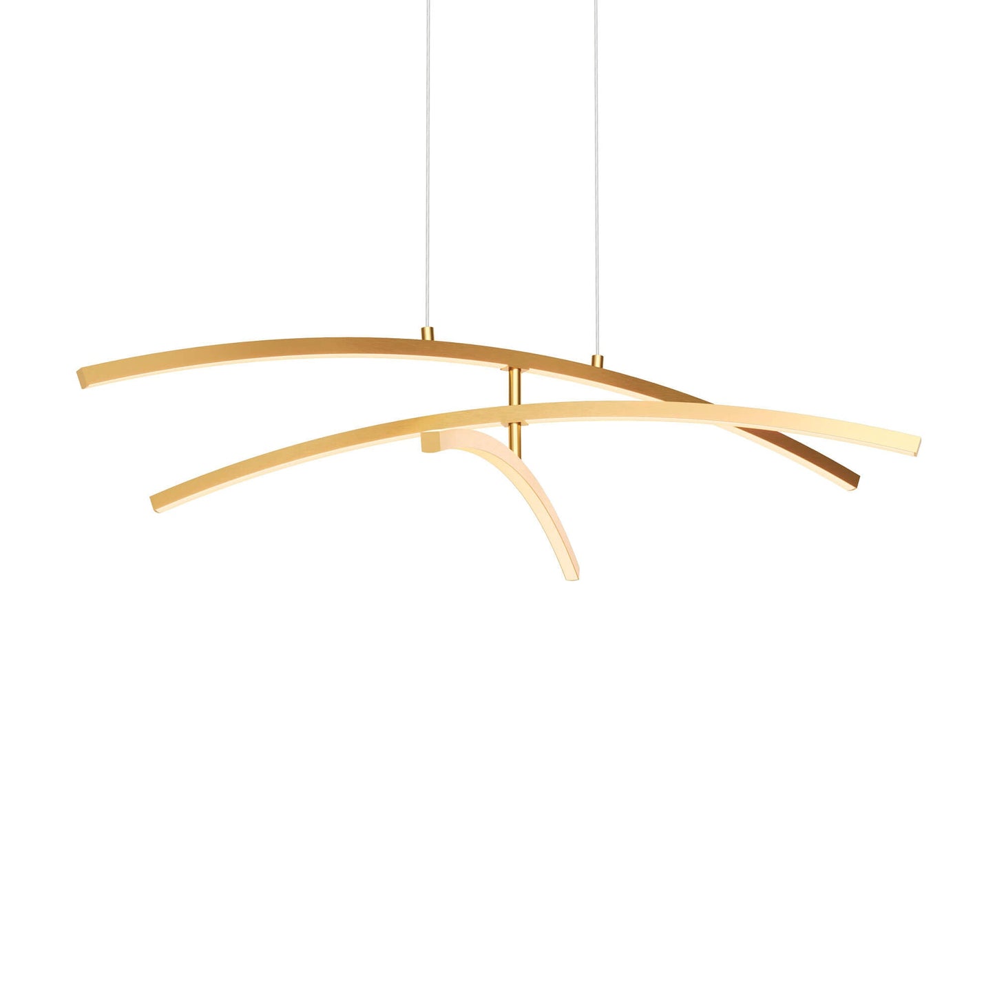 DALS - W3PD36 - CC - GDDals Lighting W3PD36 - CC Sway 36" 31W Three Tiered Pendant Selectable CCT