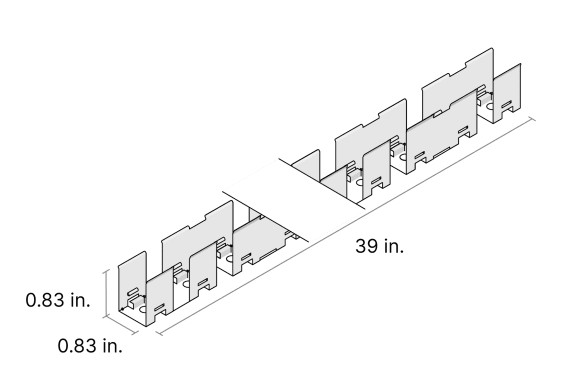 DI-LIN-3D-SPINE-39DiodeLED DI - 24V - 3D - LIN LINAIREĀ® Flex 3D Accessories