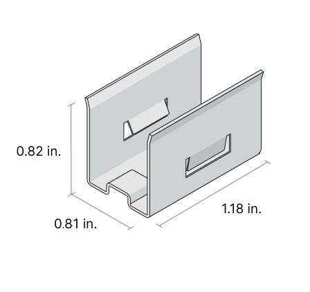 DI-LIN-3D-MTCL-2DiodeLED DI - 24V - 3D - LIN LINAIRE® Flex 3D Accessories