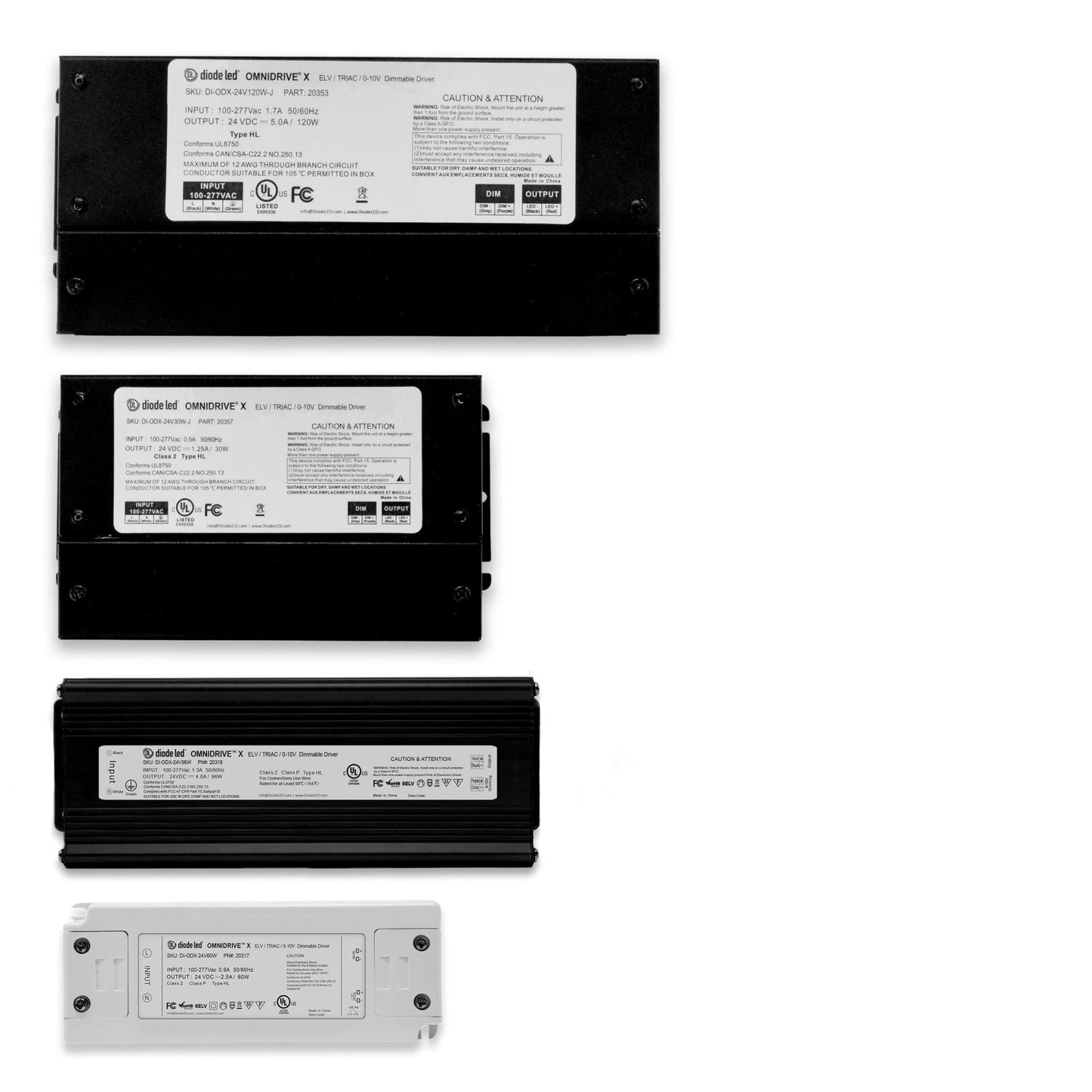 DIODE - DI - ODX - 24V60W - JDiodeLED OMNIDRIVE® X Dimmable Driver 24V
