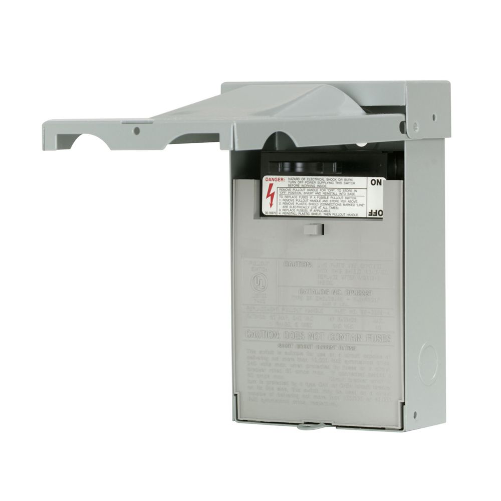 CWD - AC DISCONNECTEaton DPU222RP 60A Non Fused AC Disconnect