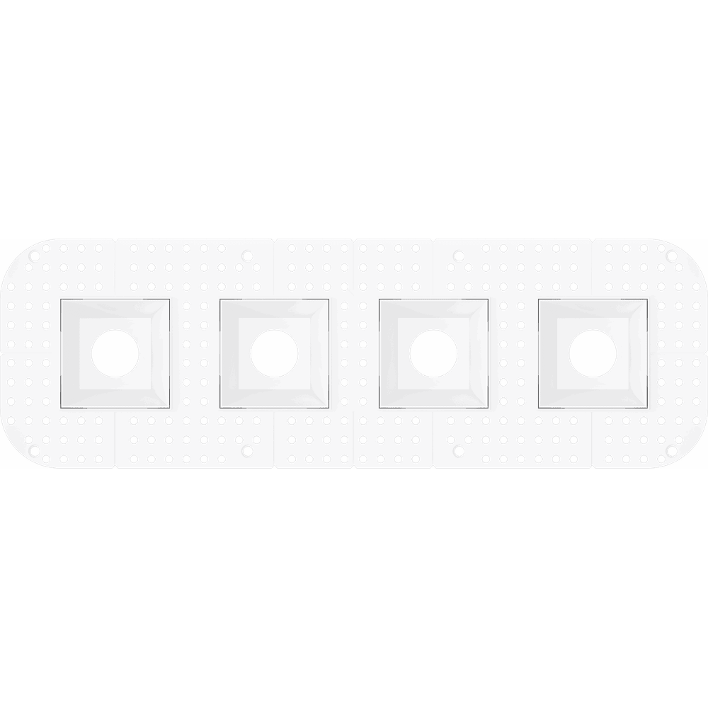 GDL - G91204Goodlite Aster 2" Multi Head Trimless Kits