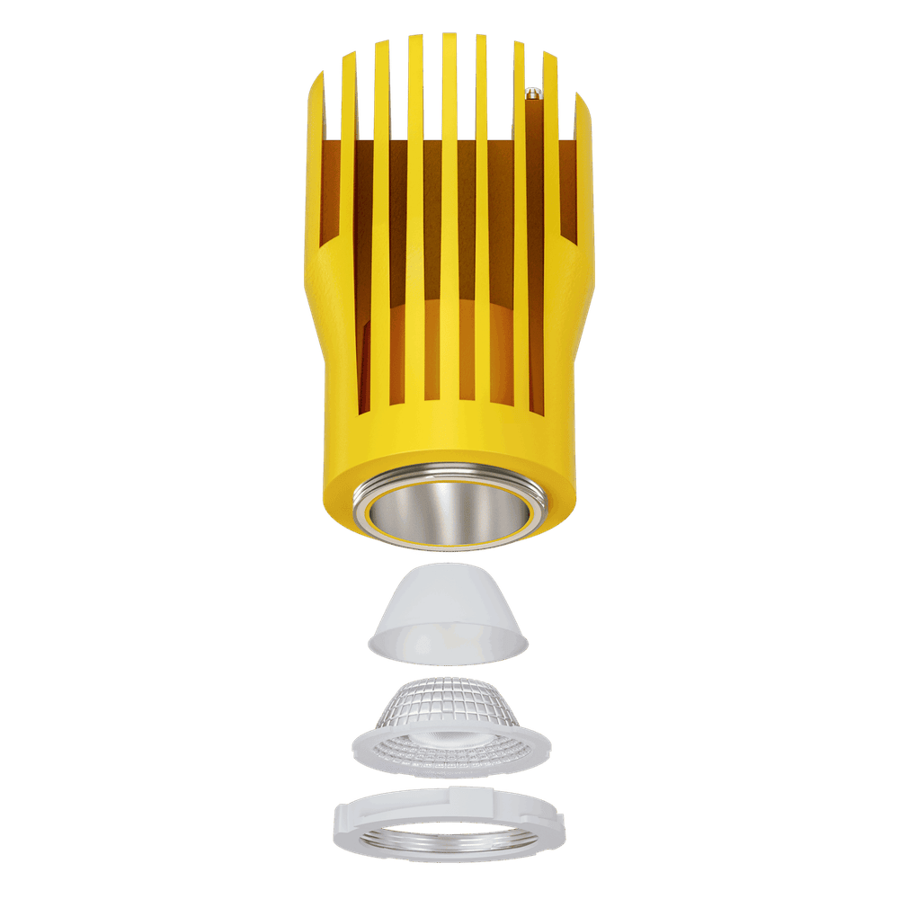 GDL - G30330Goodlite Aster G - 30330 3" 15W LED Luminaire RGBTW