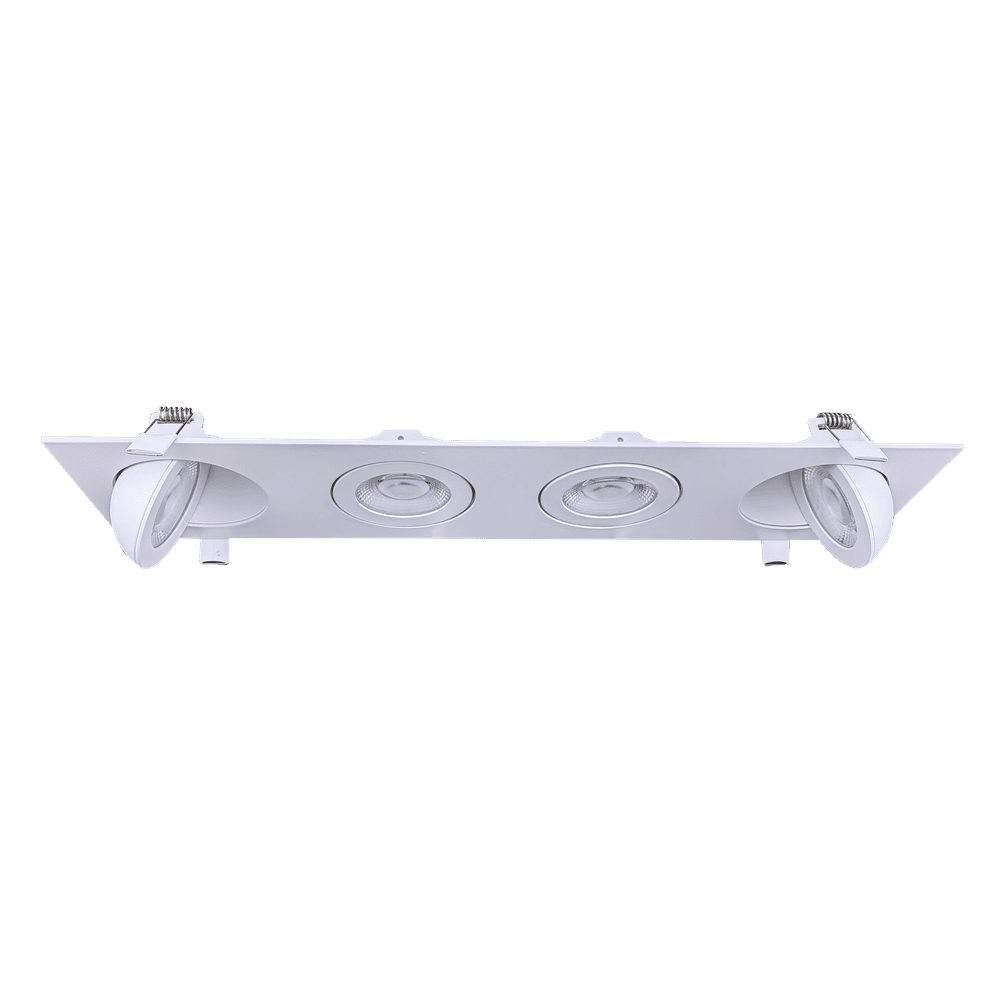 GDL - G01024Goodlite Flarion G - 01024 3.5" 36W LED 4 Head Rotating Gimbal Selectable CCT
