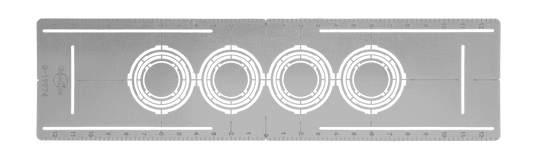 GDL - G19974Goodlite G - 19974 4" Center to Center 4 Hole Plate