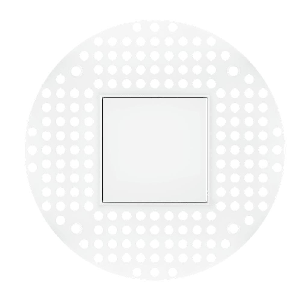 GDL - G20464Goodlite G - 20464 4″ 20W LED Square Drop Trimless Spotlight Selectable CCT/Wattage