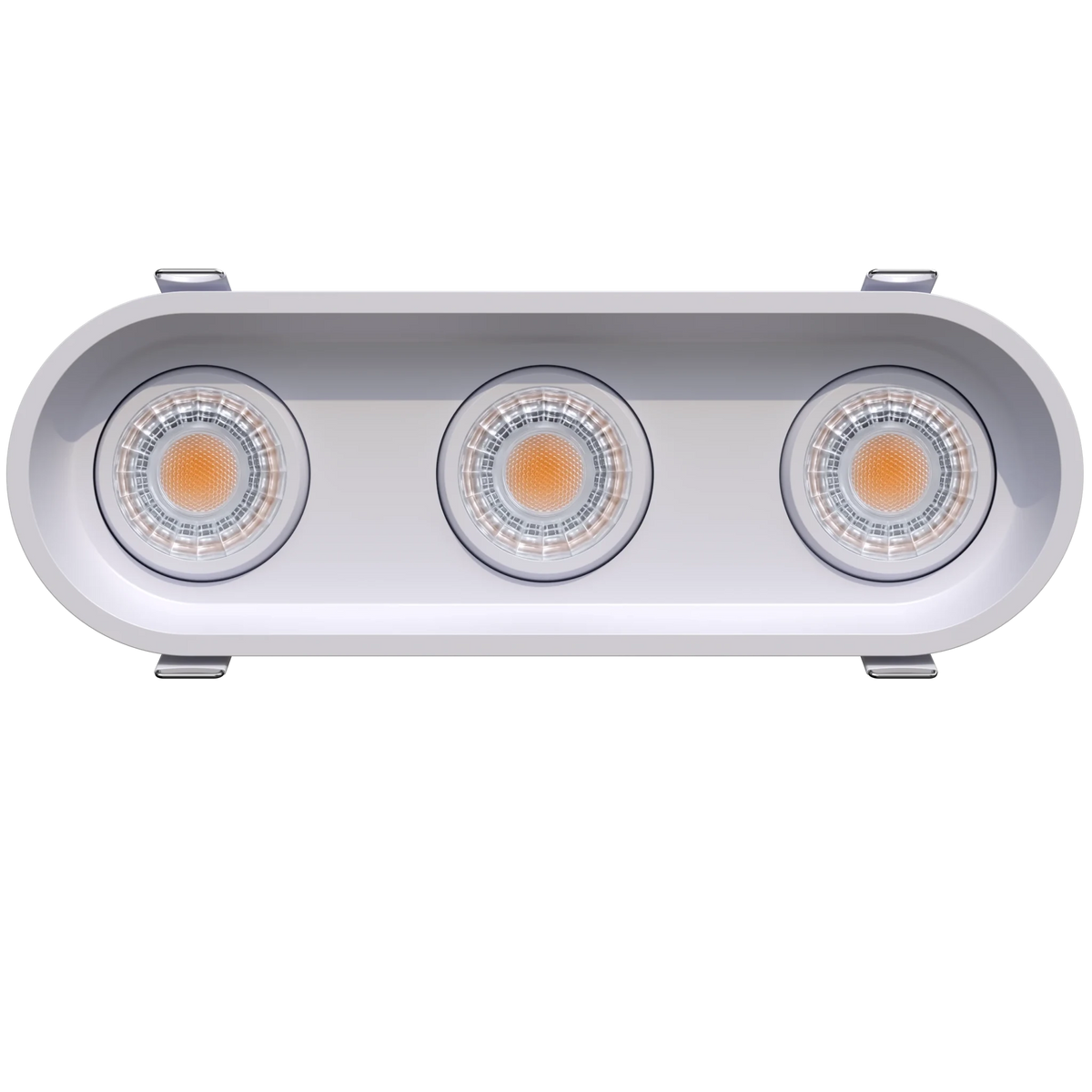 GDL-G23303Goodlite G - 23303 3" 23W 3 Head Oval Trim Gimbal Selectable CCT