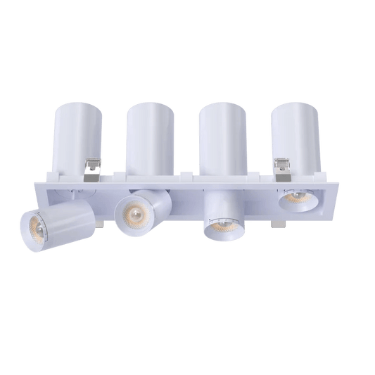 GDL-G32504Goodlite G - 32504 3" 48W Four Head Retractable Downlight Selectable CCT