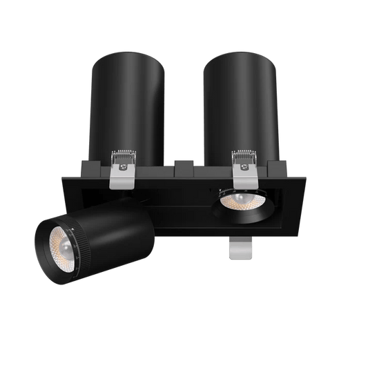 GDL-G32512Goodlite G - 32512 3" 24W Two Head Retractable Downlight Selectable CCT