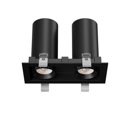 GDL-G32512Goodlite G - 32512 3" 24W Two Head Retractable Downlight Selectable CCT