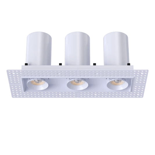 GDL-G32523Goodlite G - 32523 3" 36W Three Head Trimless Retractable Downlight Selectable CCT