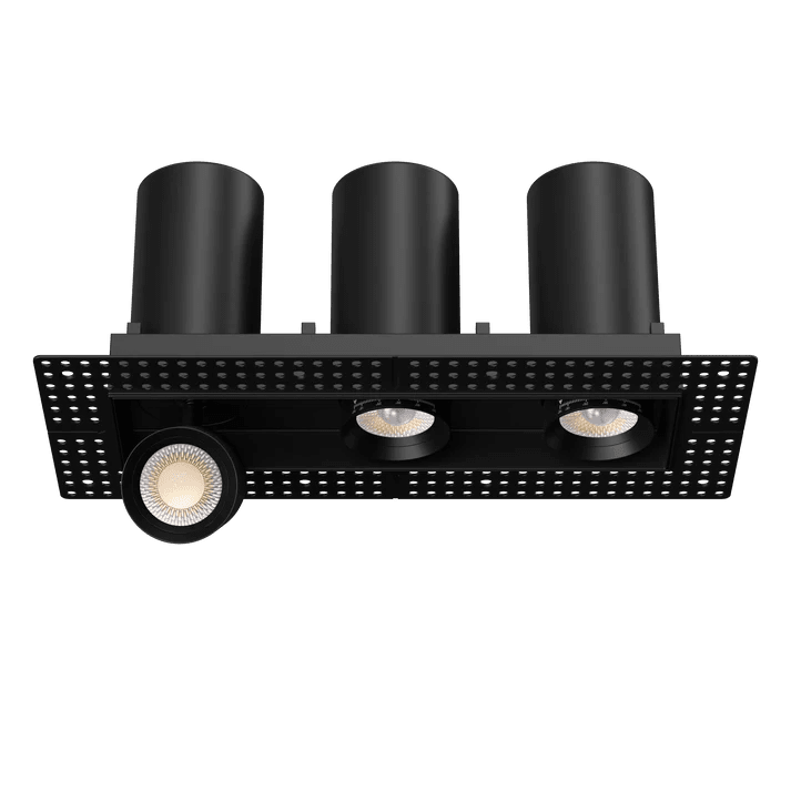 GDL-G32533Goodlite G-32533 3" 36W Three Head Trimless Retractable Downlight Selectable CCT