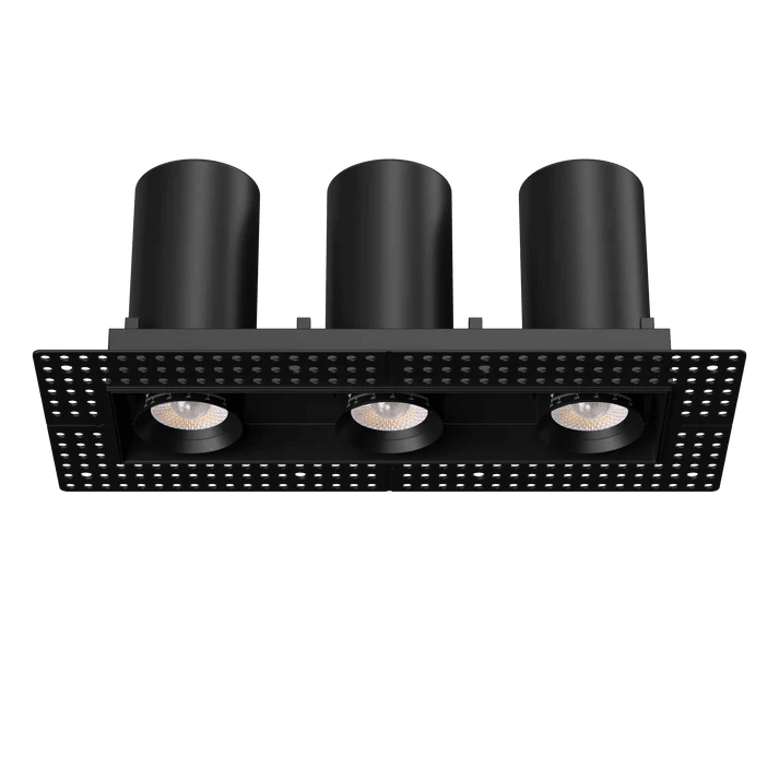 GDL-G32533Goodlite G-32533 3" 36W Three Head Trimless Retractable Downlight Selectable CCT