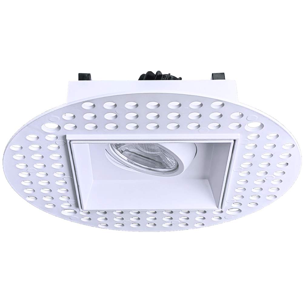 GDL - G95620Goodlite G - 95620 3″ 8W Square Trimless Gimbaled Spotlight Selectable CCT
