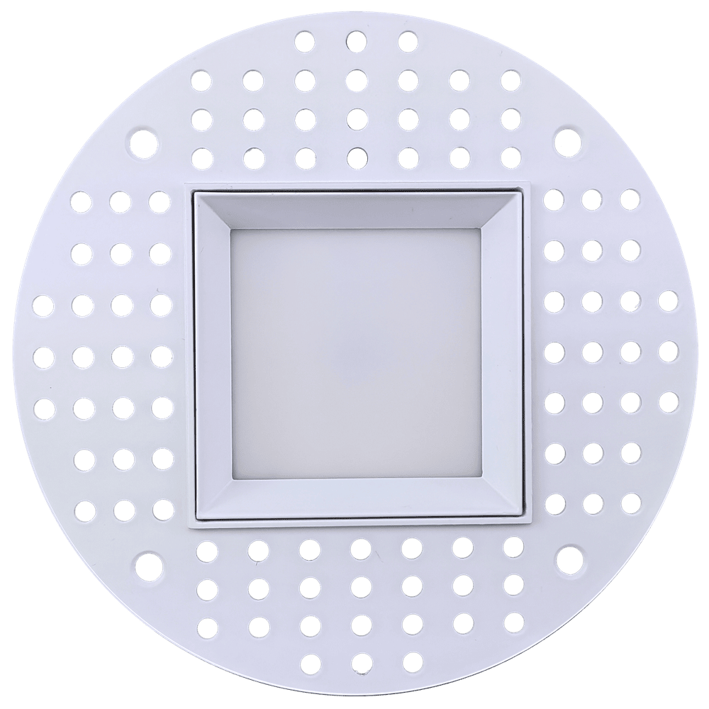 GDL - G96822Goodlite G - 96822 4″ 15W LED Regressed Square Trimless Spotlight Selectable CCT