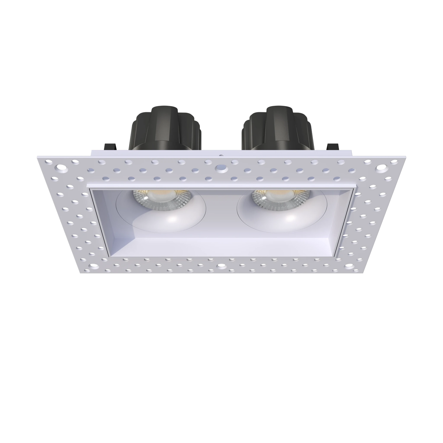 GDL-G98762Goodlite G - 98762 3.5" Trimless 40W Dual Head Gimbal Selectable CCT + Wattage