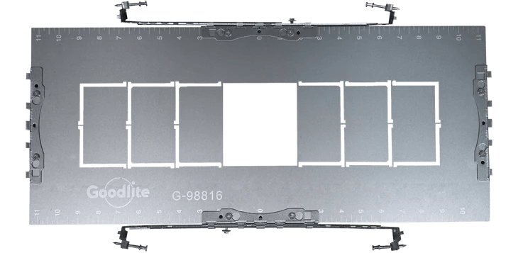 GDL-G98816Goodlite G - 98816 Multiple Mounting Construction Rough In Plate Pulsar Series
