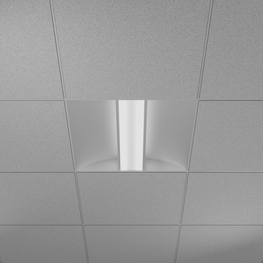 GDL-G98126Goodlite Neptune Center Indirect Troffer 2x2 50W LED Selectable CCT