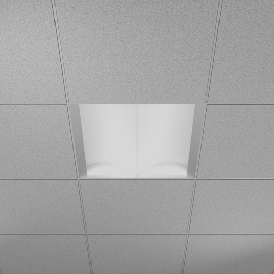 GDL-G98260Goodlite Neptune Indirect Double Vault Troffer 2x2 50W LED Selectable CCT