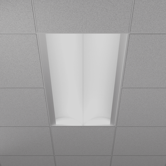 GDL-G98262Goodlite Neptune Indirect Double Vault Troffer 2x4 70W LED Selectable CCT