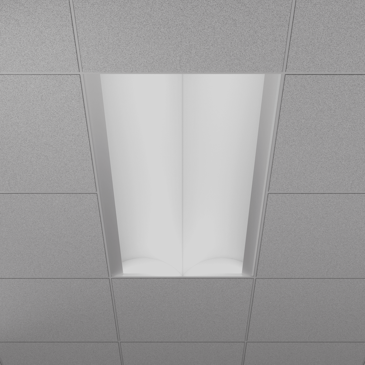 GDL-G98262Goodlite Neptune Indirect Double Vault Troffer 2x4 70W LED Selectable CCT