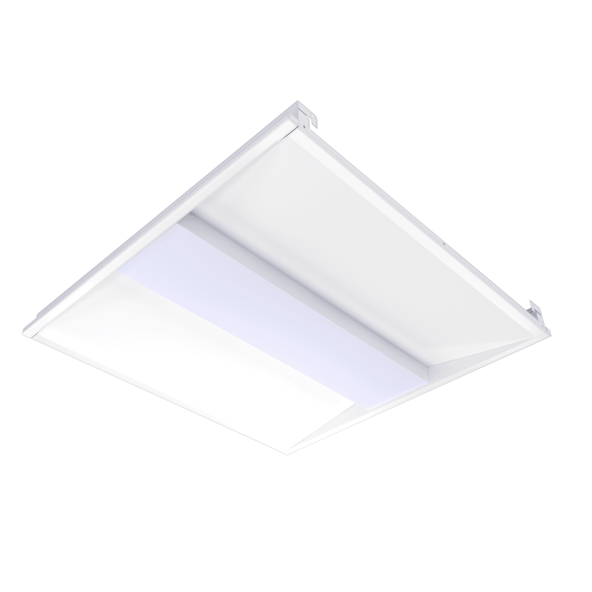 GDL-G98010Goodlite Neptune Square Center Basket Troffer 2x2 50W LED Selectable CCT