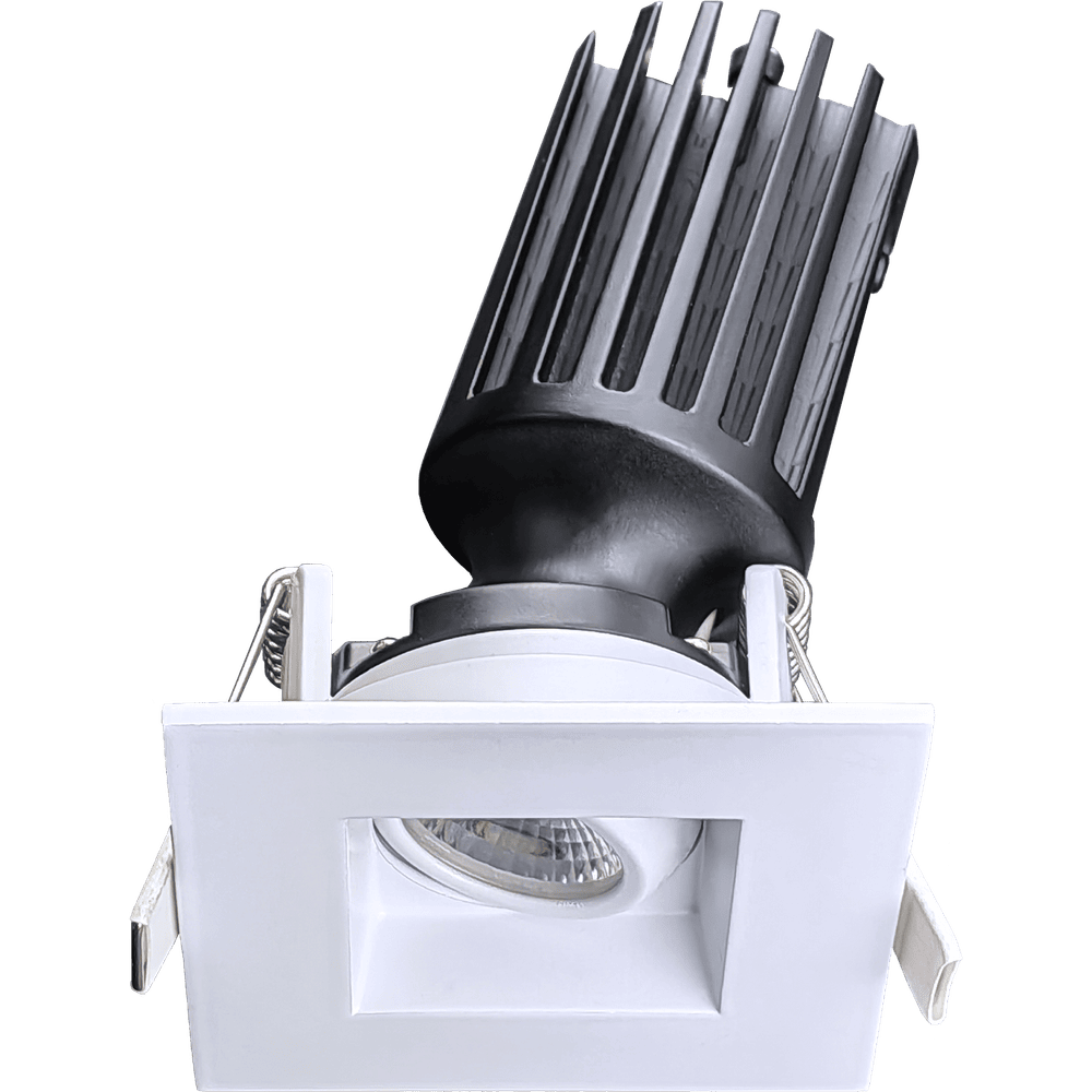 GDL - G25120Goodlite Saturn G - 25120 2" 14W LED Regressed Square Gimbaled Spotlight Selectable CCT/Wattage