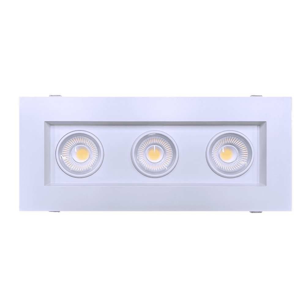 GDL - G99023Goodlite Saturn G - 99023 4″ 84W 3 Head LED Gimbal Selectable CCT/Wattage