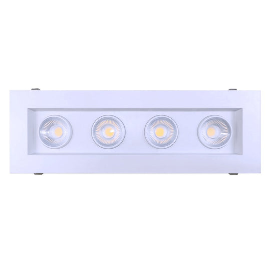 GDL - G99024Goodlite Saturn G - 99024 4″ 112W 4 Head LED Gimbal Selectable CCT/Wattage