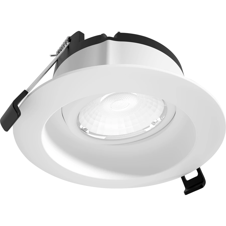 RAB GR4 15W LED 4" Regressed Gimbal Downlight Selectable CCT