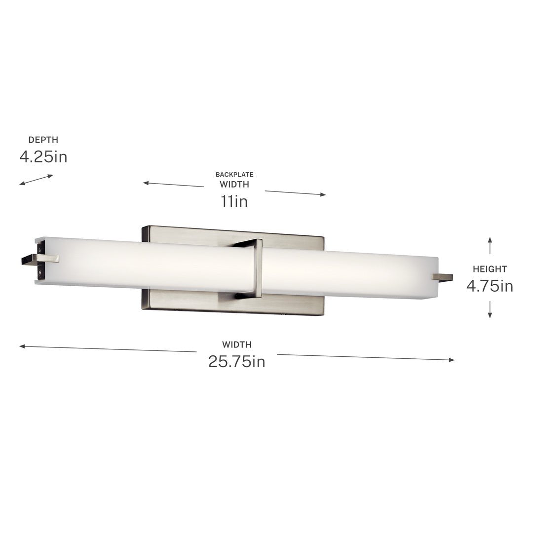 KICHLER-11146NILEDKICHLER 11146 19W LED 25.75" Linear Vanity Light 30K