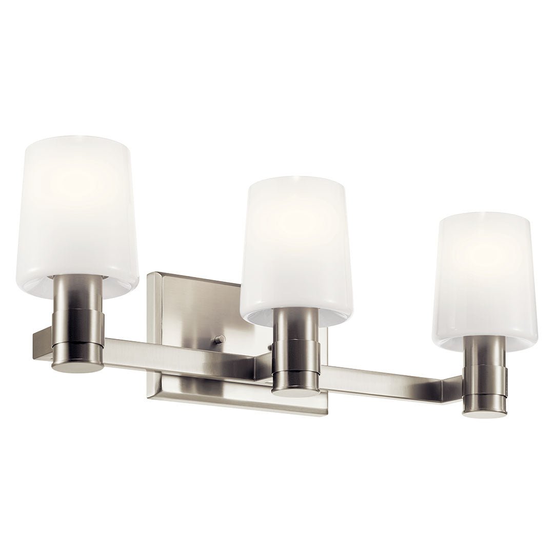 KICHLER-55176NIKICHLER Adani 55176 3 Light Vanity with Frosted Glass